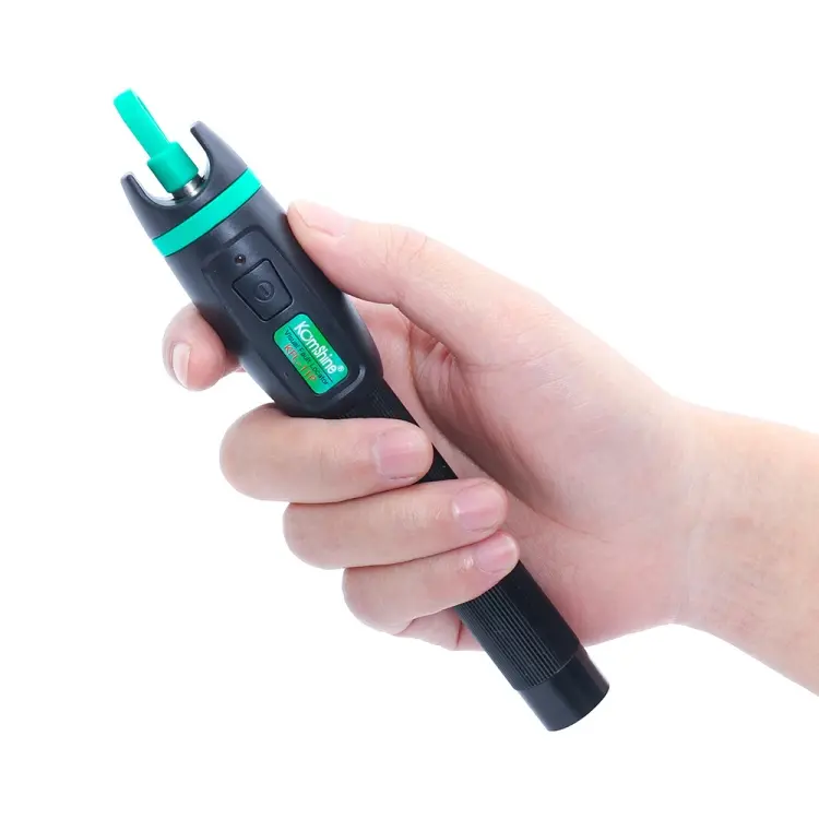 KomShine Metal Visible Laser Light Source Fiber Optic Red Light Pen, Model