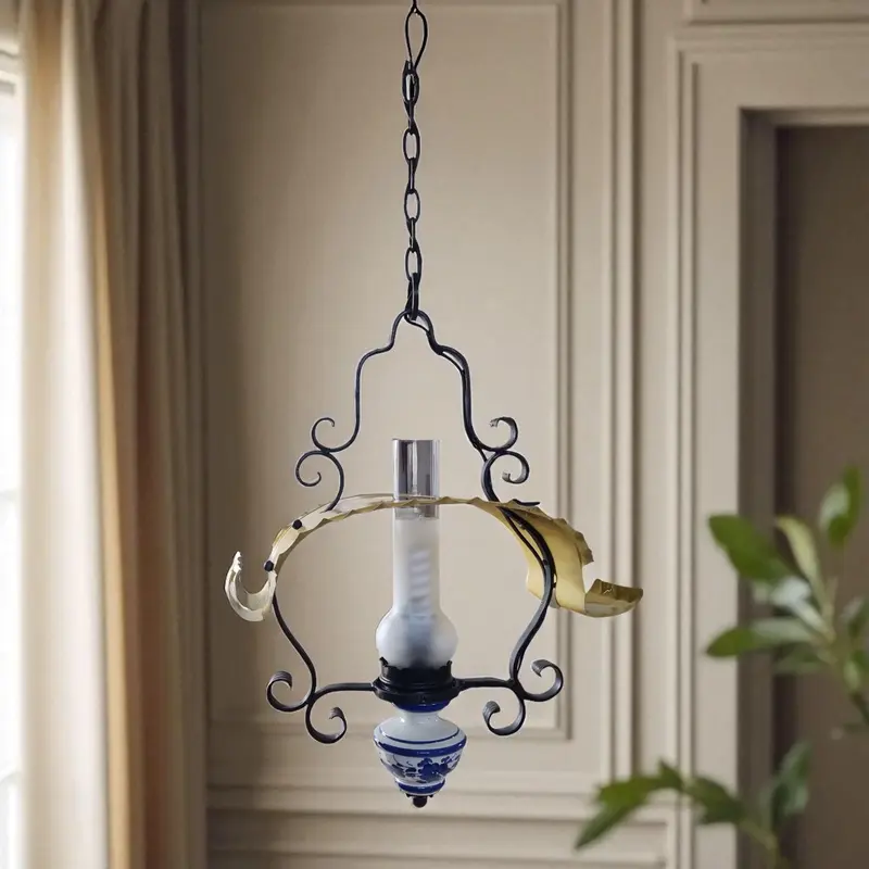 Lampada a sospensione rustica 1 luce