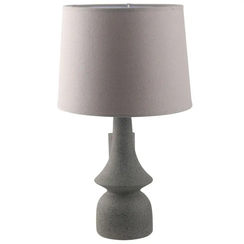 Lampada in ceramica grigia 30H53