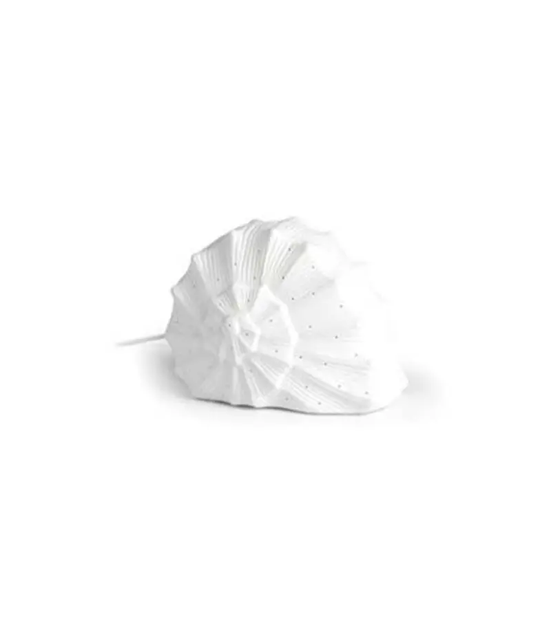 Lampada in ceramica lumaca marina 22xH18cm