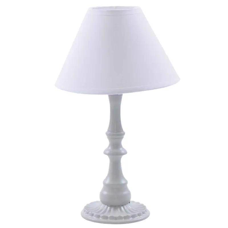 Lampada in metallo grigio Ø20H33