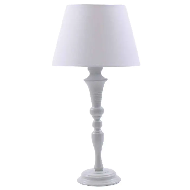 Lampada in metallo grigio Ø28H56