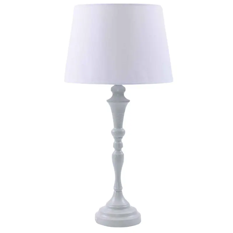 Lampada in metallo grigio Ø35H70