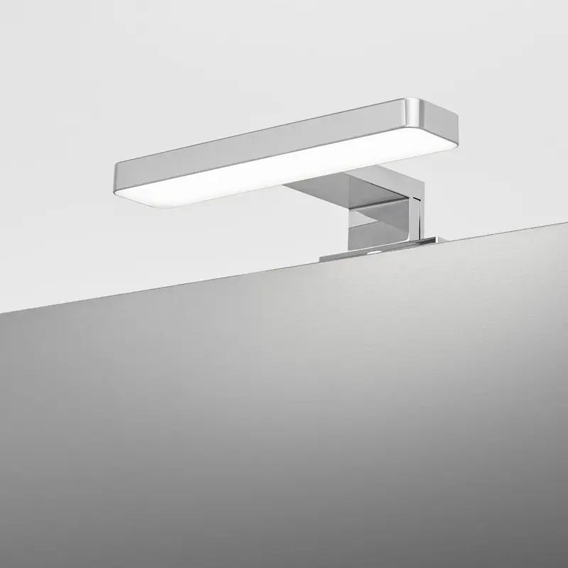 Lampada LED Brex per bagno 6,5 watt cromata 200 mm