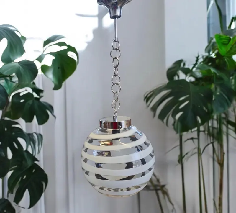 Lampadario a globo
