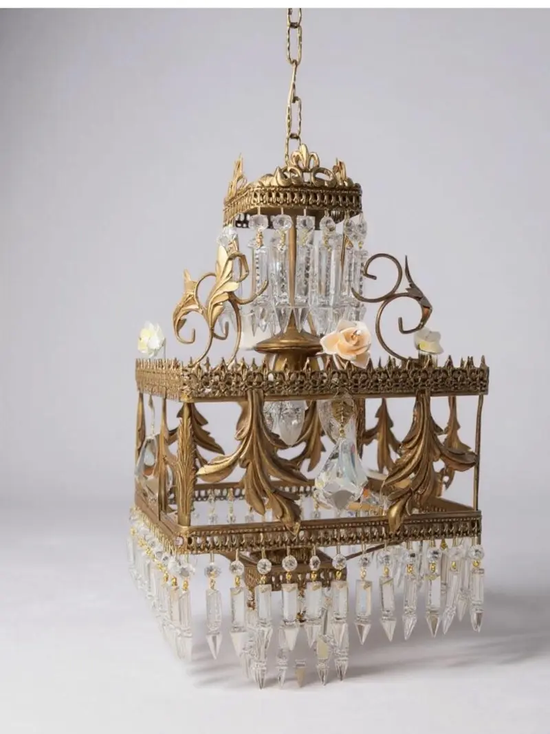 Lampadario a sospensione vintage