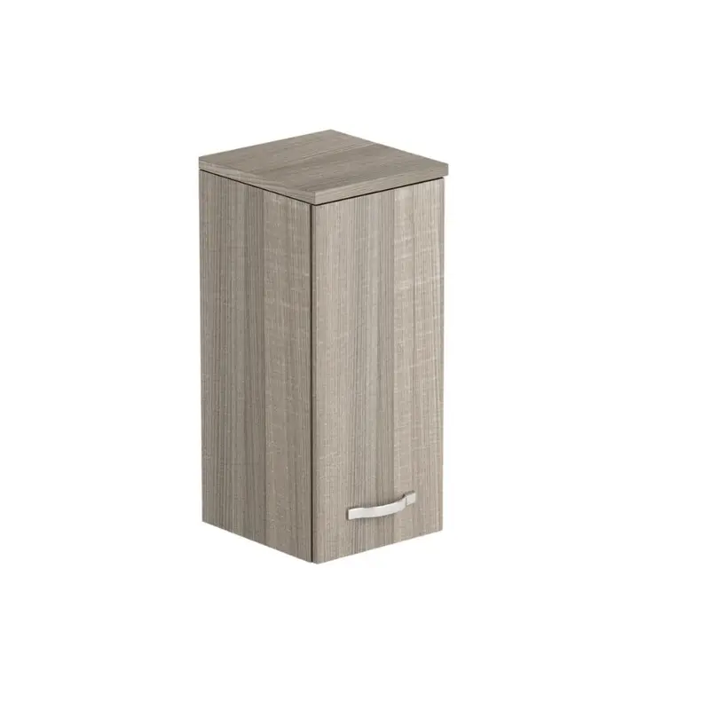 Laundry pensile bagno con anta 36x38x77 olmo