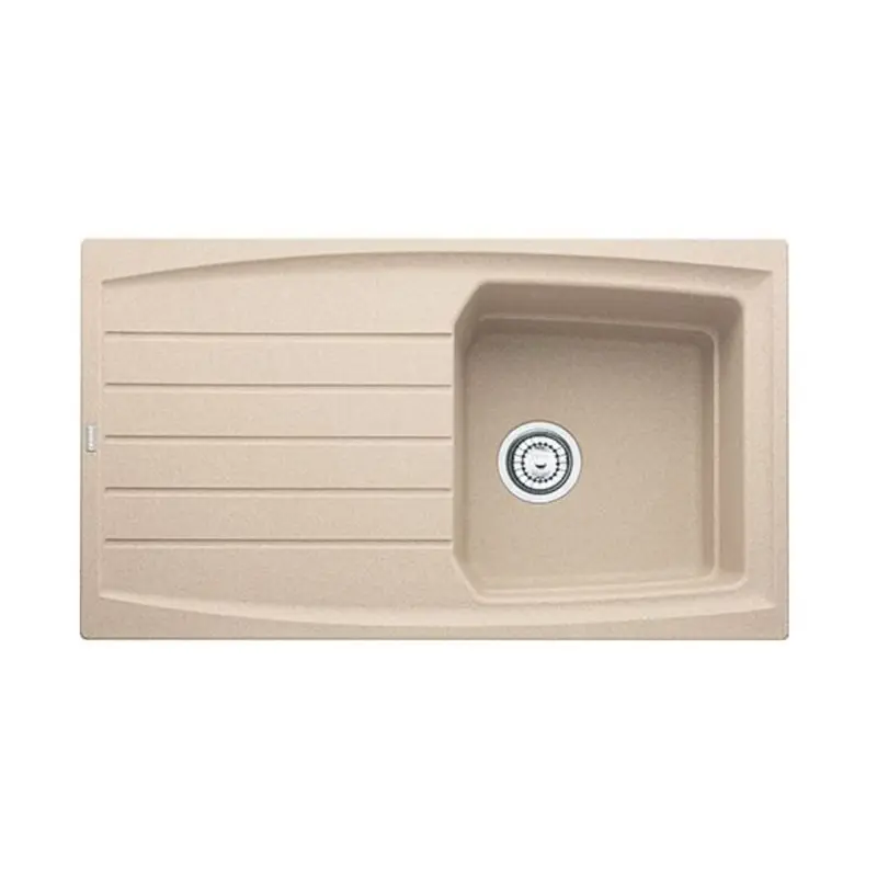 Lavello 1 vasca con gocciolatoio reversibile Franke ATG 611 86x50 avena