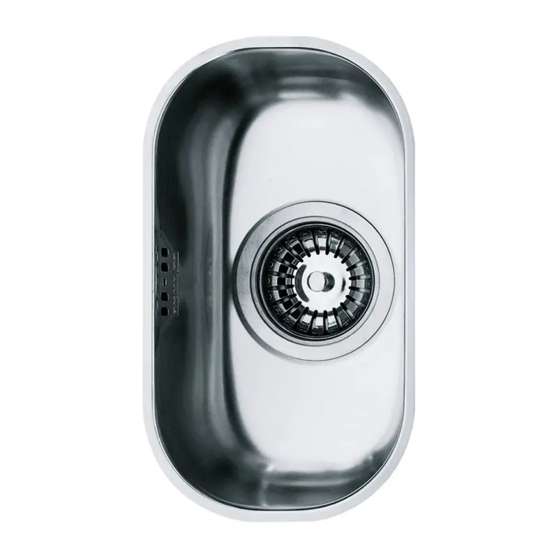 Lavello 1 vasca Franke AMX11016 sottotop inox satinato 18.8x32.3 cm.