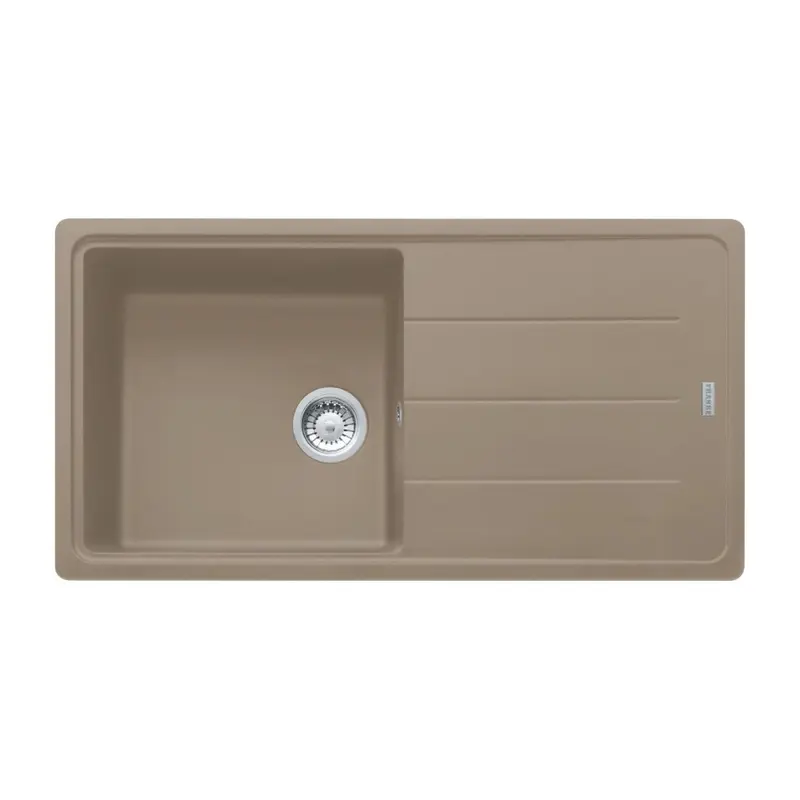 Lavello 1 vasca Franke BFG61197 Oyster con gocciolatoio reversibile fragranite 97x50 cm.
