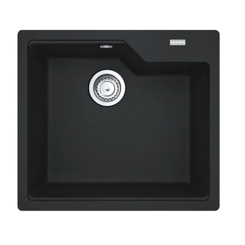Lavello monovasca Franke Urban UBG 610-56 in fragranite nero 56x50 cm.