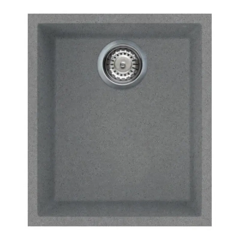 Lavello Smeg VZUM40TT 40x34 cm sottotop 1 vasca titanio