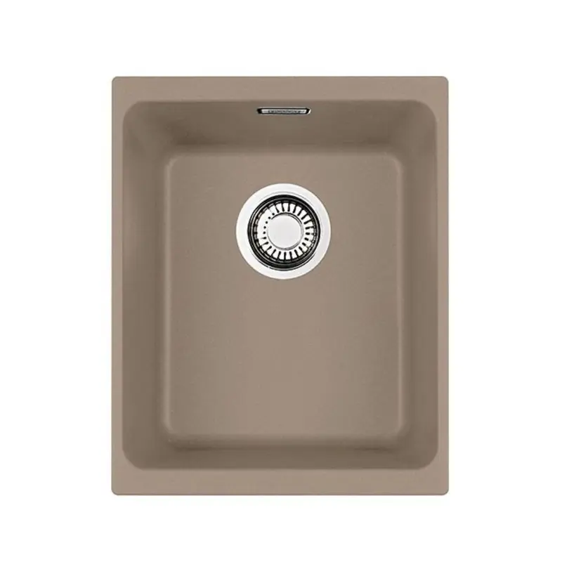 Lavello una vasca Franke KBG11034 sottotop 34x40 in fragranite Oyster