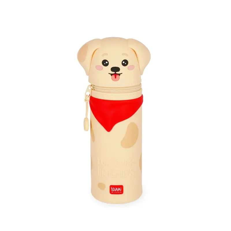 LEGAMI MILANO KAWAII 2-IN1 SILICONE PENCIL CASE GOLDEN