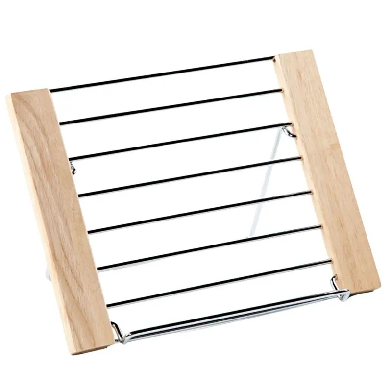 Leggio in metallo e legno 30x20H18