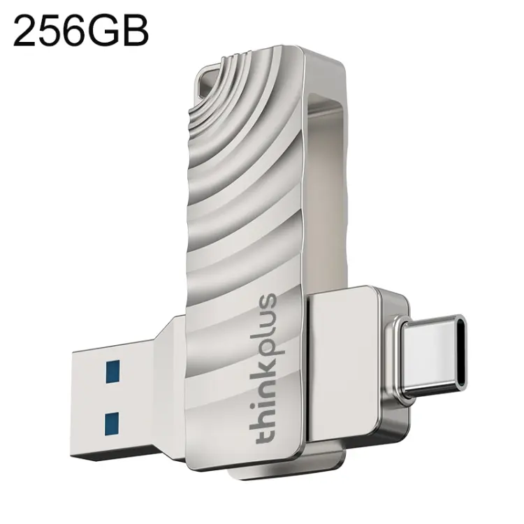 Lenovo Thinkplus MU232 USB 3.2 + USB-C / Type-C Dual Head Flash Drive, Memory
