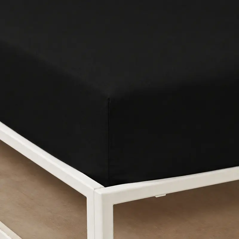 Lenzuolo sotto con angoli - Bassetti Pop Color - Nero