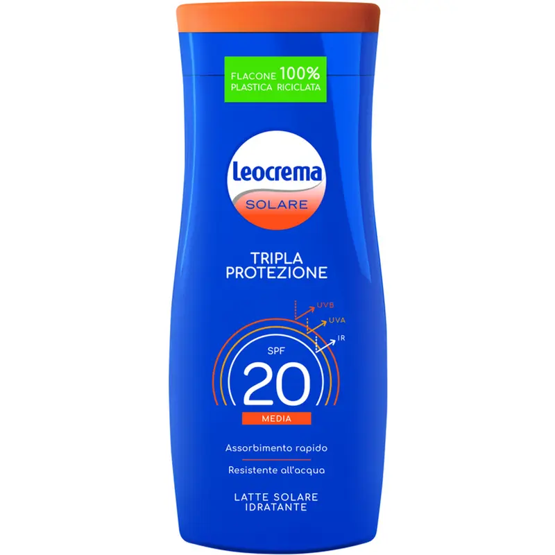 LEOCREMA SOLARE LATTE SOLARE IDRATANTE TRIPLA PROTEZIONE SPF20 200ML