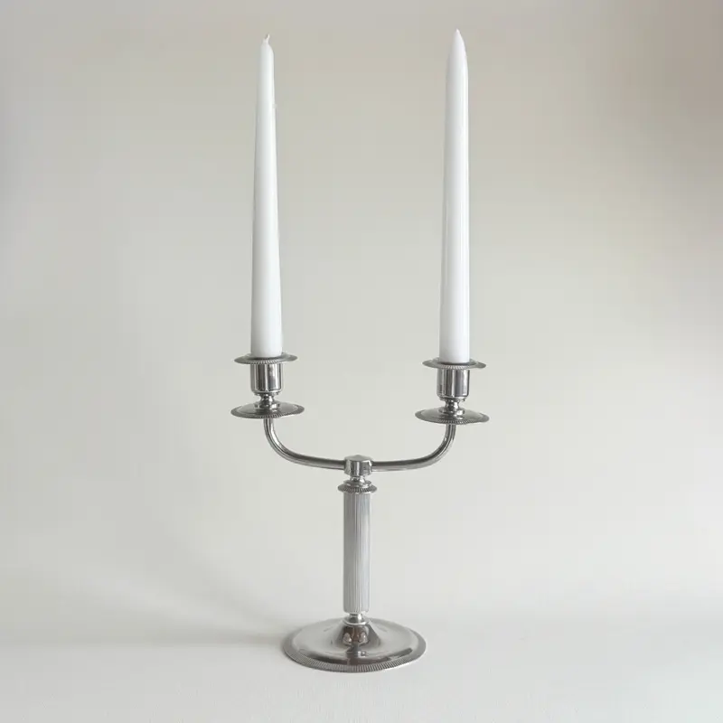 Letang Remy | Stainless Steel Candle Holder | 2-Arms