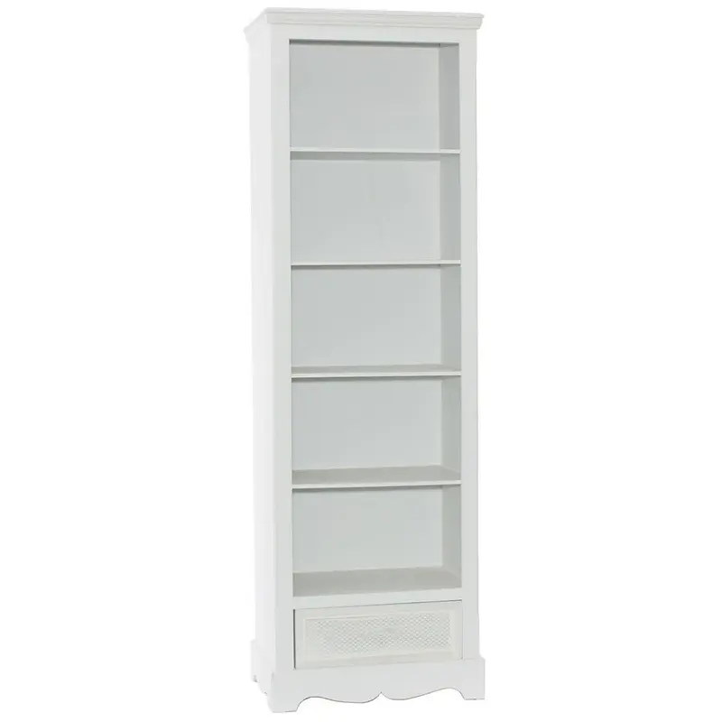Libreria bianca classica 55X35H170