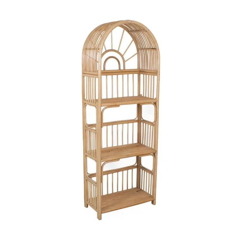 Libreria in rattan 65X35H180
