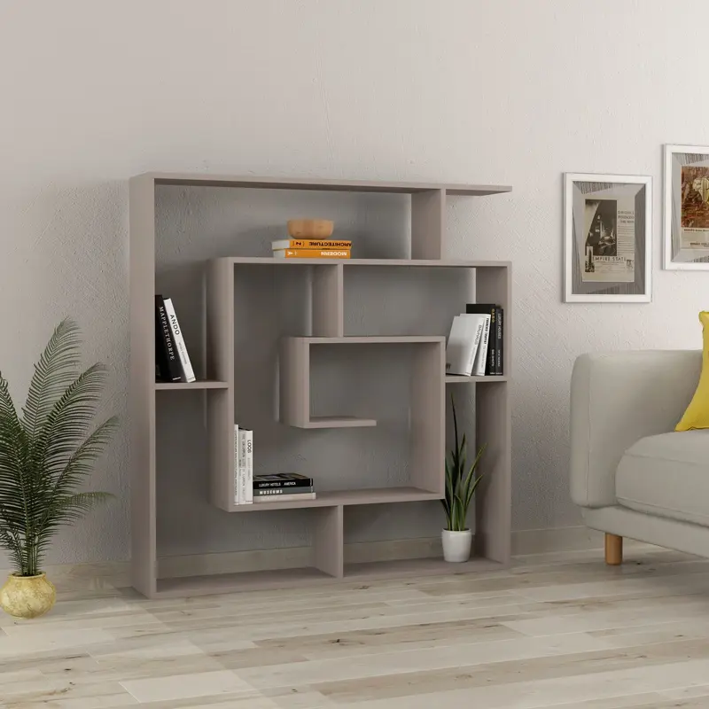 Libreria Labirent colore tortora