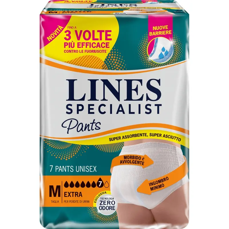 LINES SPECIALIST PANTS UNISEX EXTRA TG.M X7