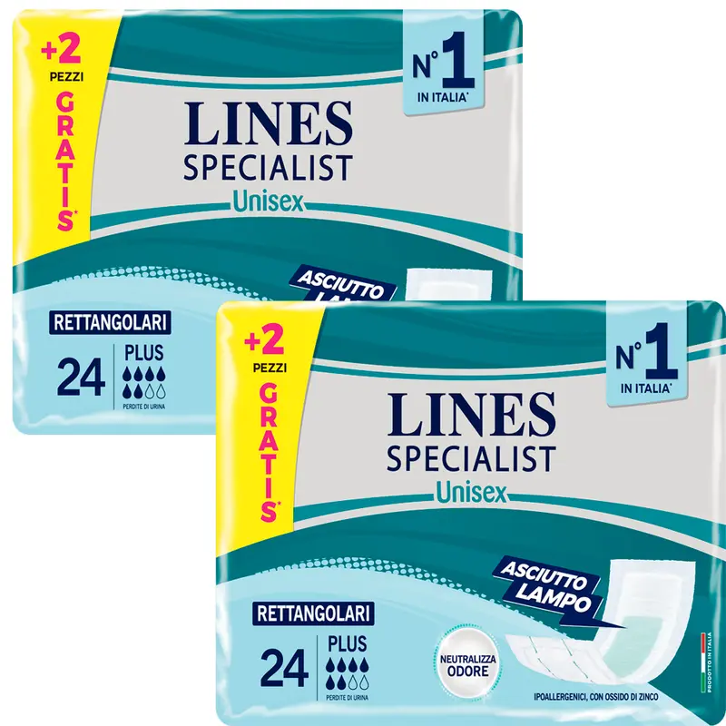 LINES SPECIALIST RETTANGOLARI PLUS X24 UNISEX