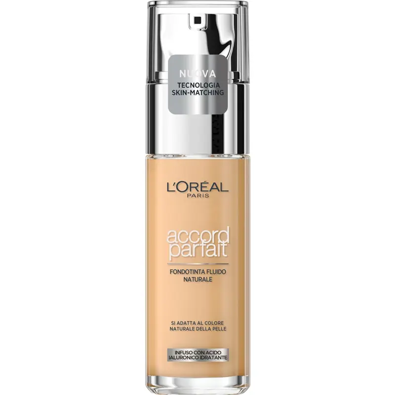 L'OREAL ACCORD PARFAIT FONDOTINTA FLUIDO 2.N VANILLE