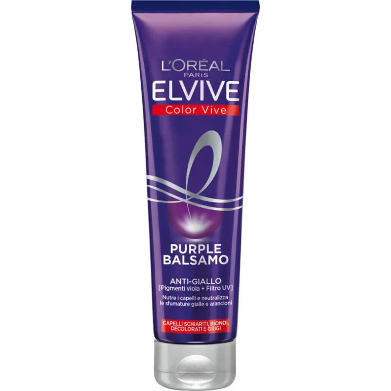 L'OREAL ELVIVE COLOR-VIVE PURPLE ANTI-GIALLO BALSAMO 150ML