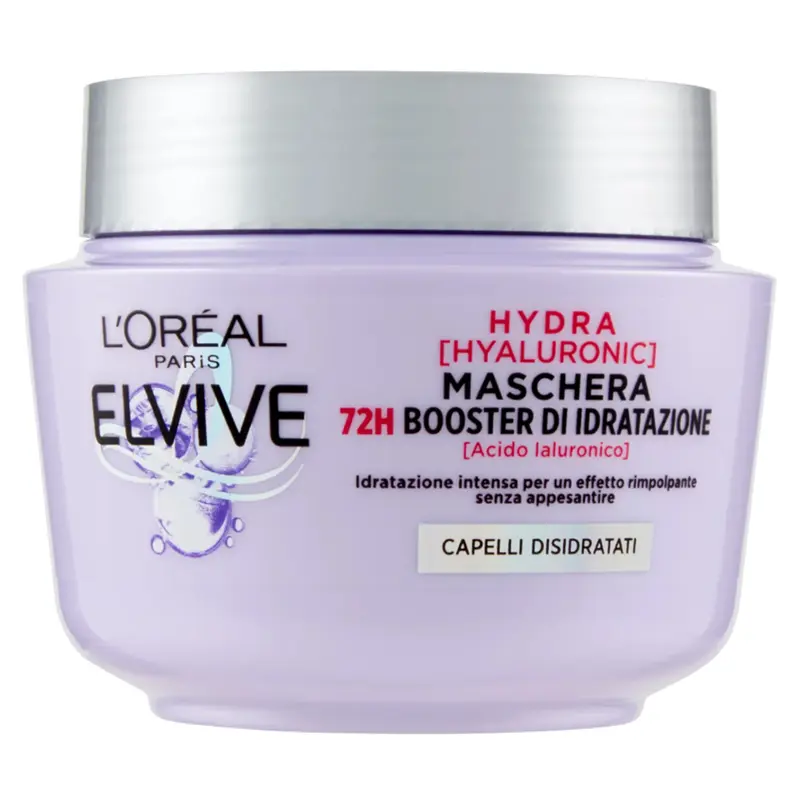 L'OREAL ELVIVE MASCHERA 300ML HYDRA HYALURONIC CAPELLI DISIDRATATI