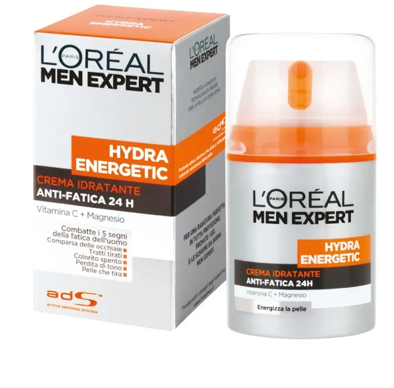 L'OREAL MEN HYDRA ENERGETIC 5 AZIONI CREMA 50ML
