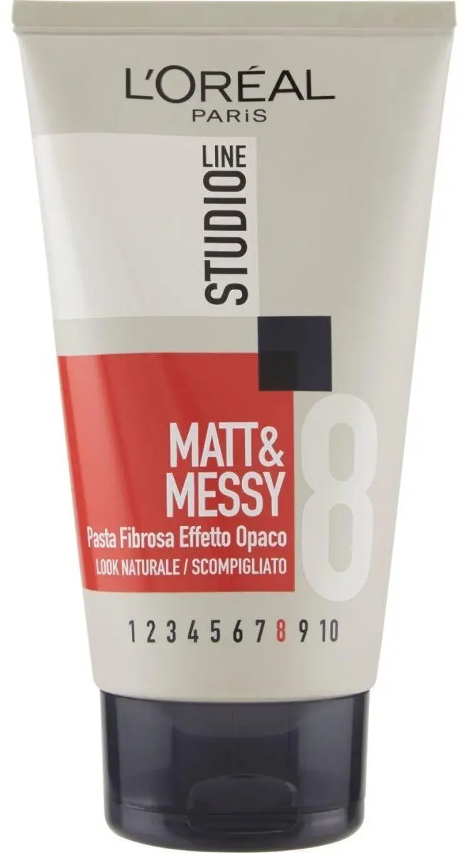 L'OREAL STUDIO LINE MATT&MESSY PASTA FIBROSA EFFETTO OPACO 8 150ML