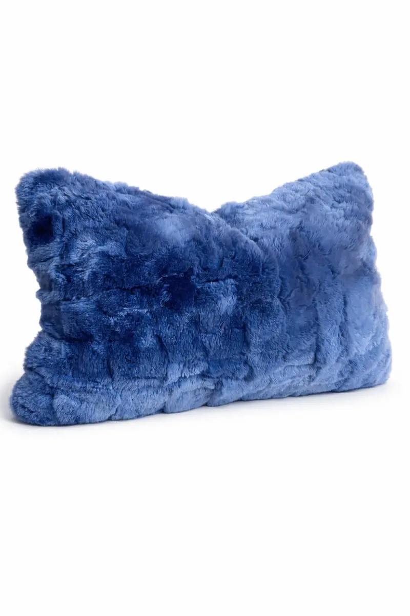 Luxury Real Fur & Ikat Silk