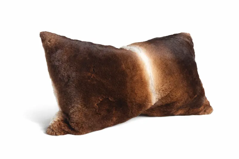 Luxury Real Fur & Ikat Silk