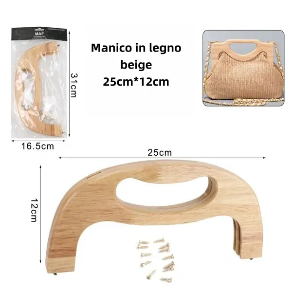 Manico in legno
