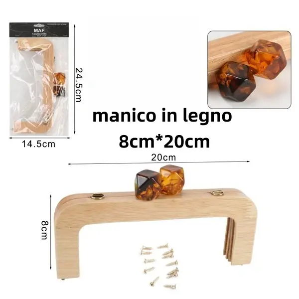 Manico in legno