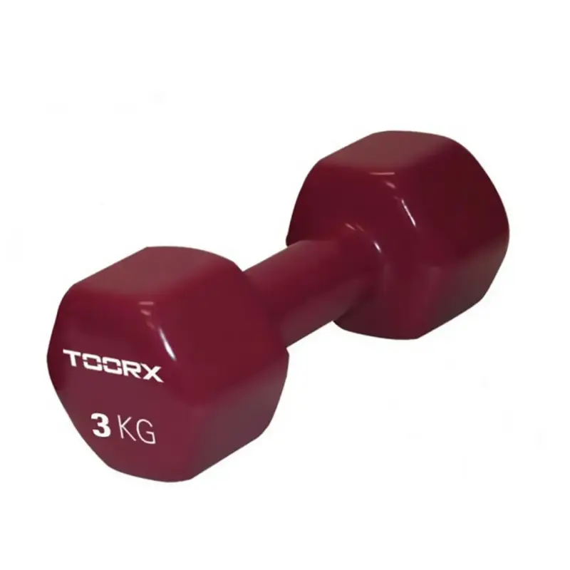 Manubrio in Vinile 3 Kg Porpora Toorx