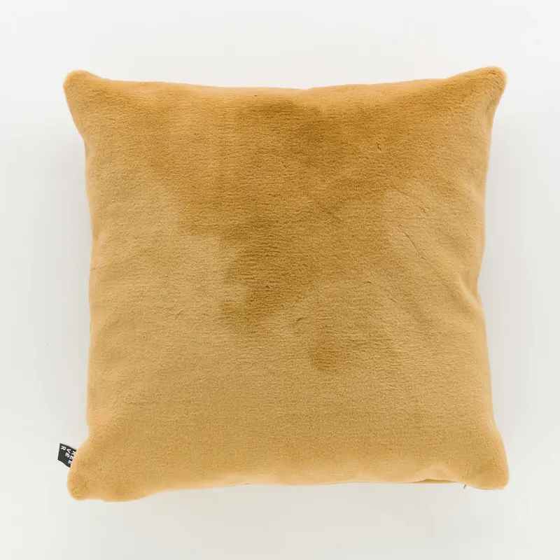 Martora cuscino arredo 50x50cm in ecopelliccia soft touch