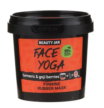 Maschera Viso Peel-Off con Alginati - Curcuma e Bacche di Goji