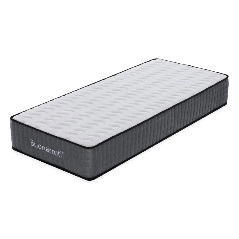 Materasso singolo Balto 80x190x25 H cm tessuto antibatterico