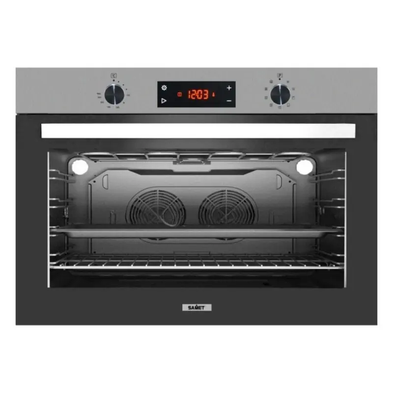 Maxi forno 90 cm Samet Apollo inox con timer digitale