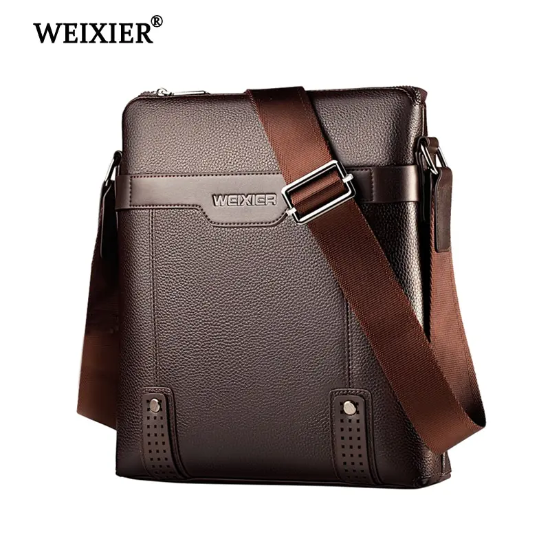 Men’s Leather Shoulder Bag – Everyday Carry.