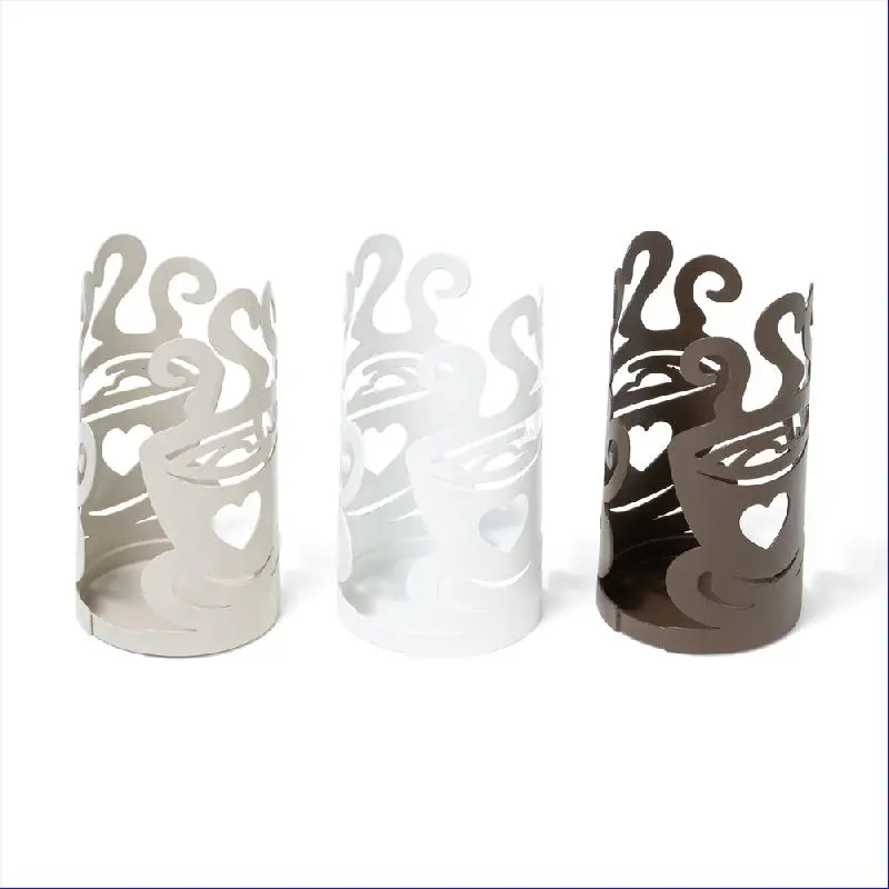 MERCURY LINEA METALLO TAZZA PORTABICCHIERI CM.8X15H COLORI ASSORTITI