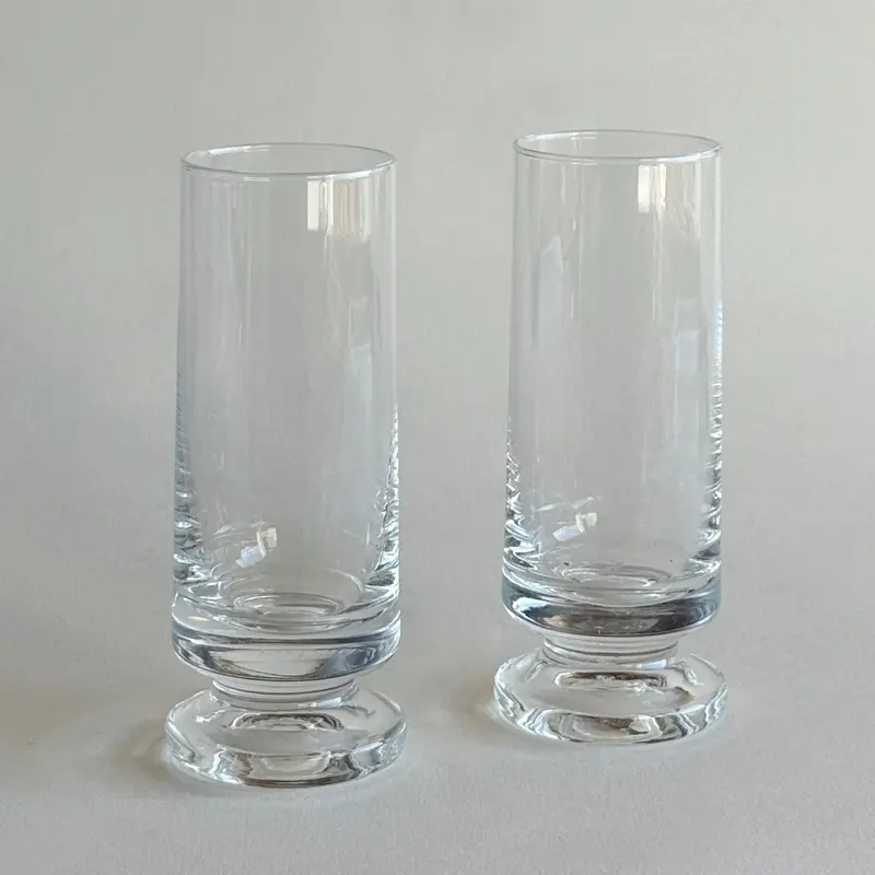 Mid-Century Champagne Flutes | Set of 2