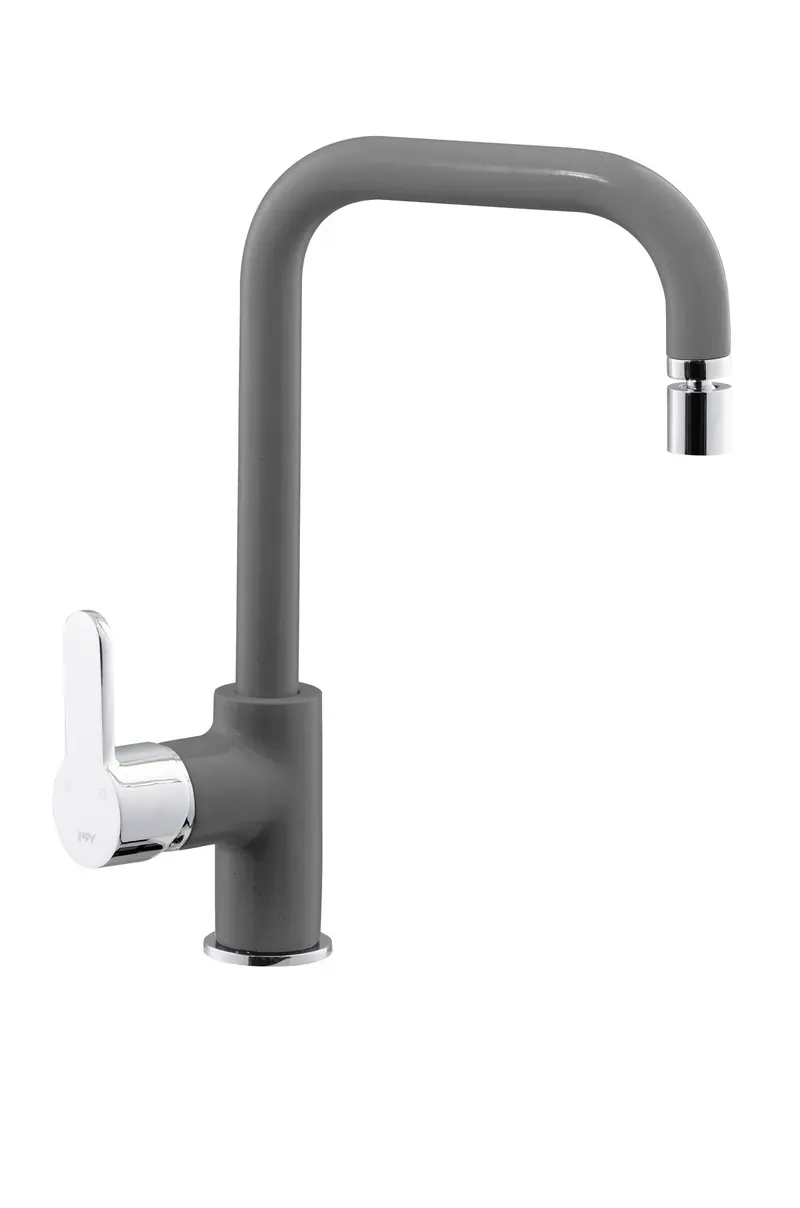 Miscelatore Lento granito croma mat