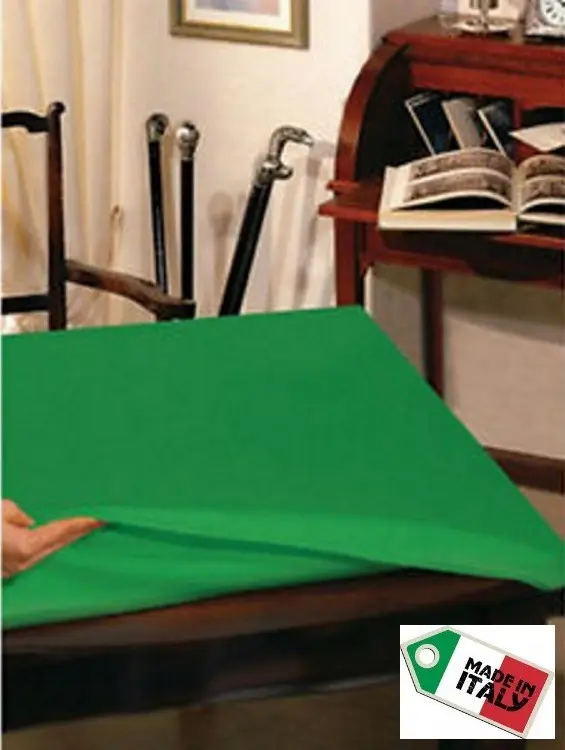 Mollettone Rettangolare Copri tavolo Panno cm 140 x 180 con elastico salvatavolo idea regalo