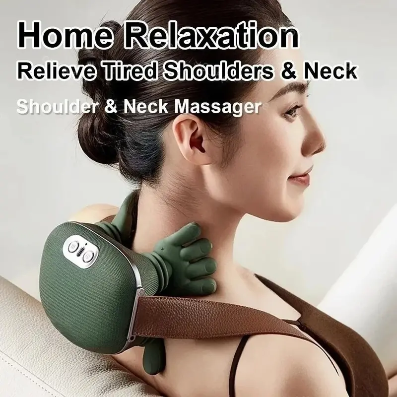 N7 FlexiTherm™ Neck & Shoulder Massager - Deep Tissue Heat Relief