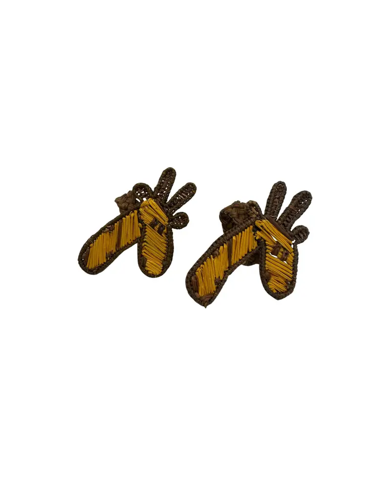 Napkin Rings Giraffe Jungle Inspired Set of 4