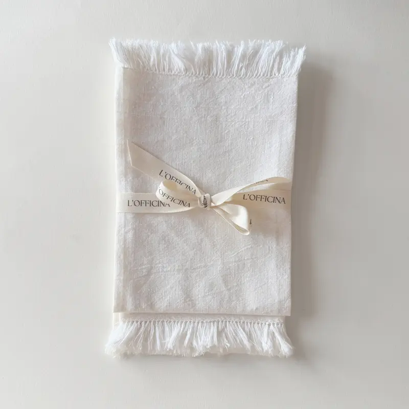 Natural Washed Linen Napkins | Set of 2